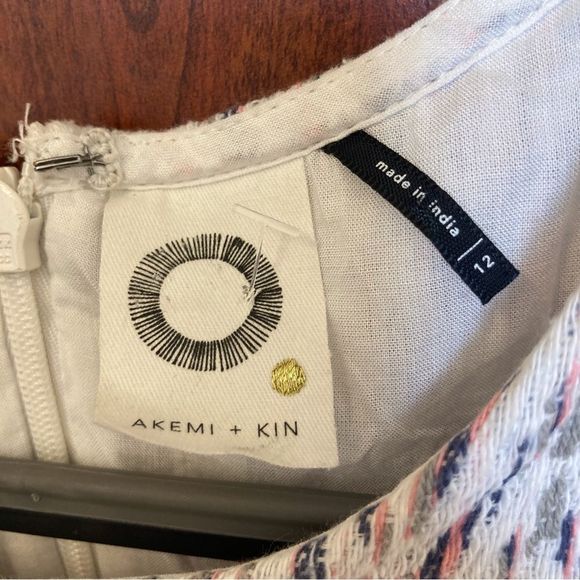 ANTHROPOLOGIE Akemi + Kin Tweed Shift Dress Size 12 - Picture 7 of 10